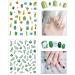 16 Sheets 3D Nail Stickers with Tweezer - Self-Adhesive Floral Nail Decals for Women Kids & Girls | Stylish Manicure Accessories - Buy Online on GoSupps.com