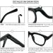 MMOWW 2 Series Pack Reading Glasses for Women - Rectangular Oversized Fashionable Anti-Glare - Black & Turtle 1.0x - Buy Online on GoSupps.com