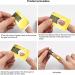 Pack of 100 Self-Adhesive Nail Stencils for Gel Extensions - Golden Modeling Stencil Set for Perfect Nail Art - Buy Online on GoSupps.com