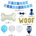 ASTARON Pet Dog Birthday Party Supplies Blue Boy Dog Birthday Hat Bandana with Bone Balloons Puppy Birthday Banner for Pet Birthday Party Supplies decorations - Buy Online on GoSupps.com