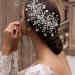 GAODESI Silver Rhinestone Wedding Headband Bridal Hair Piece Left Side Comb - Buy Online on GoSupps.com