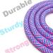 Mycicy Double Dog Lead Coupler Tandem Leash for Two Dogs No Tangle 360 Swivel Rotation Dual Strong Lead for Large Medium Small Puppy Dogs Large (1/2"D x 33"L) Pinkblue - Buy Online on GoSupps.com