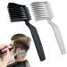 2Pcs Barber Fade Comb Blend Friend Fade Comb Professional Hair Blending Tool Hair Blending Comb Heat Resistant Flattop Comb Hair Cutting Tool For Hair Salon Men At Home Or Barber Accessories