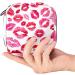 Menstrual Pad Bag with Zipper | Stylish Tampon Pouch for Women & Girls | Lips Prints Collection - Buy Online on GoSupps.com