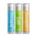 Tropical Fruits Lip Balm Set - Coconut Lime Pineapple