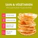 TOOGOOD - Snacks Popp s - Chips Soja & Pomme De Terre - Saveur Tomate & Herbes - V g tarien - Sans Gluten - 70 % De Mati res Grasses En Moins - Source De Prot ines - 10 Sachets De 85 g - Buy Online on GoSupps.com