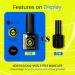 UR SUGAR Neon Gel Nail Polish Kit - 6 Halloween Colors - Fluorescent Soak Off Varnish Set for DIY Manicure - Perfect Gift for Women - Buy Online on GoSupps.com