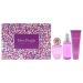 Perry Ellis Very Purple for Women - 3 Pc Gift Set 3.4oz EDP Spray 3oz Body Lotion 4oz Body Mist