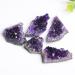 1PC 60-80g Natural Raw Purple Brazilian Amethyst Stone Quartz Crystal Cluster Geode Specimen Home Decor Craft Ornament Full of Texture