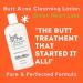 Acne Clearing Lotion for Butt, Back, Bum & Thigh - Special Treatment Formula for Pimples, Ingrown Hairs, Razor Burn, Blackheads & Blemishes - Vegan & Cruelty Free - Buy Online on GoSupps.com