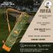 Thorza Sunday Golf Bag - Vintage Canvas & Leather for Men and Women | Lightweight Carry Bag with Zippered Pockets for 18 Holes | Stores Balls, Tees, Clubs | Compact, No Stand Stick - Buy Online on GoSupps.com