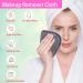 Bloom Seed Makeup Remover - Reusable Microfiber Face Cleaning Cloths (Gray 5x5 inch 6 Pack) - Eco-Friendly & Effective - Buy Online on GoSupps.com