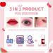 Lip Stain Tint Set Mini Liquid Lipstick for Cheeks and Eyes, All Day Wear, Hydrating Formula, Easy Application, Shimmery Finish - 7ml/0.25oz (#01 #02) - Buy Online on GoSupps.com