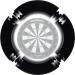 ProDarts Dart Surround - Black Ring Wall Protection for Dartboards - Professional Look - 45.5cm Diameter - Stable Border - Easy Installation - Buy Online on GoSupps.com