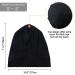 Silky Satin Lined Bonnet - Adjustable Sleep Cap for Curly Hair Protection - Solid Black - Buy Online on GoSupps.com