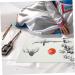 NUOBESTY 10 Sheets Raw Rice Cardboard Rice Paper Plants Convenient Thick Paper Drawing Paper Thicken White 0.1X30X50CM - Buy Online on GoSupps.com