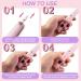 Professional Nail Drill Kit - Portable Electric Nail Files for Acrylic Nails | Rechargeable Manicure & Pedicure Set for Beginners & Pros - Pink - Buy Online on GoSupps.com