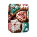 Lipstick Case Leather Lip Gloss Lipstick Organizer with Mirror Mini Lipstick Holder Bag Assorted Cookie Food Pattern N277l8eauk