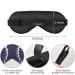 Haskirky Light Blocking Eye Mask - Adjustable Unisex Travel Mask for Deep Sleep and Meditation - Breathable & Comfortable - Moon Phases Design - Buy Online on GoSupps.com