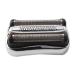 Super Practical Shaver Foil & Cutter Cassette for Bra-un Series 3 21S 32S 3000s 3010s 3040s 3050cc 3070cc 3080s 3090cc Silver