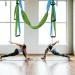 Ehuihuan Aerial Yoga Towel & Hammock - Anti-Gravity Yoga Swing Strap & Band in Blue Green for Ultimate Stretching - Buy Online on GoSupps.com