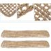 Toyvian 2pcs Reptile Seagrass Hammocks Lizard Hanging Beds Reptile Nests Pet Seagrass Pads Natural Grass Fibers Hammock Bed for Anoles Bearded Dragons - Buy Online on GoSupps.com