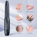 Portable Electric Nail Drill 20000RPM Compact Efile Kit for Manicure Pedicure - Brown/Grey - Buy Online on GoSupps.com