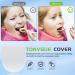 PRETYZOOM 25Pcs Disposable Tongue Protective Covers Transparent Plastic Non-Bitter Sleeves for Adults and Kids Comfortable Taste-Proof Solution for Medicine - Buy Online on GoSupps.com