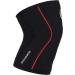 Rehband Kniebandage 7mm Neoprene - Flexible Non-Slip Knee Sleeve for Kraftsport & Fitness | Black/Red - Unisex | 1 Pair - Buy Online on GoSupps.com