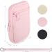 2 in 1 Zippered Pouch for Touchland Power Mist | Hand Sanitizer Case with Mini Pocket & Strap | Pink Travel Accessory for Women & Men - Buy Online on GoSupps.com