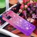 Buy Tivenfezk Nadoli Glitter Liquid Case for iPhone 15 Pro Max - Silicone Shockproof Gradient Shell in Pink & Purple | International Shipping - Buy Online on GoSupps.com