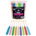 Buffalo Bills Mixed Rock Candy On A Stick (36-ct tub mixed rock candy crystal sticks in 9 flavors)  Assorted 36 Count (Pack of 1)