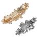 4 Pack Floral Butterfly Rhinestone Hair Clips - Sparkly Gems Metal Snap Barrettes for Women and Girls - Buy Online on GoSupps.com
