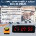 SMAHEAT Electronic Fitness Timer - Perfect for School, Exam, Home Exercise & Gym | 1.5 inch Six-Digit All-Red Stopwatch Button - Buy Online on GoSupps.com