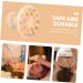 Partykindom Wooden Massage Comb for Kids - Natural Wood Head Massager & Stylist Comb - Buy Online on GoSupps.com