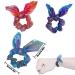 12 Pieces Rabbit Ear Hair Scrunchies for Women, Girls, Kids - Bow Knot Hair Ties Ponytail Holders - Buy Online on GoSupps.com