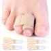 Bukihome Hammer Toe Straighteners for Bent Toes  4 PCS Toe Splints  Toe Corrector  Toe Wraps for Curled Toes  Crooked Toes and Hammer Toes