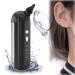 Dotmalls Earclean Pro Serum Earclean Pro Hilpert Ear Clean Pro Welnax Electric Ear Cleaner Electric Ear Wax Removal Clean Ears Ear Wax Remover Adults 4 Water Pressure Modes(Black)