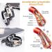 Apus Ion Therapeutic Lympunclog Titanium Wristband Apus Ion Therapeutic Lympunclog Titanium Wristband Adjustable Bracelet Apus Ion Therapeutic Lympunclog Titanium Wristband (Black) - Buy Online on GoSupps.com