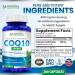 Natural Vitamin CoQ10 400mg 200 Capsules Maximum Strength High Absorption Gluten Free Non-GMO - Buy Online on GoSupps.com