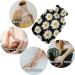 NAANLE Hot Water Bottle with Cover White Daisy 2L for Menstrual Cramps Pain Relief & Heat Therapy | International Shipping - Buy Online on GoSupps.com