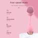HANDA Instrument Sonic Facial Cleansing Brush Silicone Vibration Rechargeable Face Cleansing Brush Waterproof Face Scrubber for Deep Cleaning Gentle Exfoliating Blackhead Removing and Massaging - Buy Online on GoSupps.com