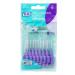 TEPE 1.1 Mm Size 6 Original Interdental Brush 8 Count (Pack of 1) Violet