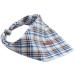Lionet Paws Light Blue Dog Bandana | Headscarf & Triangular Scarf for Small Medium & Large Dogs - 1 Pack - Buy Online on GoSupps.com