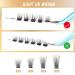 Lankiz Single Eyelashes 0.07 C Curl 10-16mm - 48 PCS Cluster Lashes for DIY Eyelash Extensions | Premium Individual Fake Lashes at Home - Buy Online on GoSupps.com