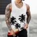 Zofedap Gym Top Men - Hawaii-Inspired Sleeveless Fitness Shirt | Muscle & Training Wear - Buy Online on GoSupps.com
