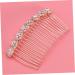 DOITOOL Comb Hair Clip Hair Pin Hair Barrettes Rhinestone Bobby Pins Accessories Alloy Bride - Buy Online on GoSupps.com