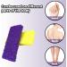 10 Pcs Pumice Stone for Feet Foot Pumice Stone Scrubber Pedicure Double Sided Exfoliation Suitable Double Sided Foot Scrub Foot Stone Ideal Suitable for Home and Beauty Salons(Yellow Purple) - Buy Online on GoSupps.com