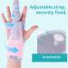 Adjustable Finger Splint Brace for Trigger Finger | Support for Index Middle Ring & Pinky | Left or Right Hand - Pink - Buy Online on GoSupps.com