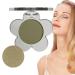 Eyeshadow Single - Natural Colors Make Up Eyeshadow Makeup Highlighter Matte Flower Shape Eye Shadow Long Lasting Wear Glitter Primer Palette 105